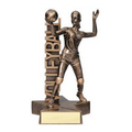 Female Volleyball Billboard Resin Series Trophy (6.5")